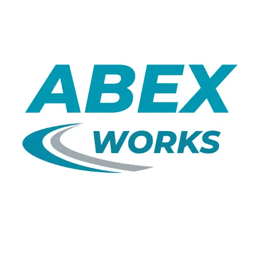 Het ABEX Works logo.